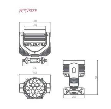 Moving Head Light : HL-1940Z 8 4defc2e7be7d3023696c40